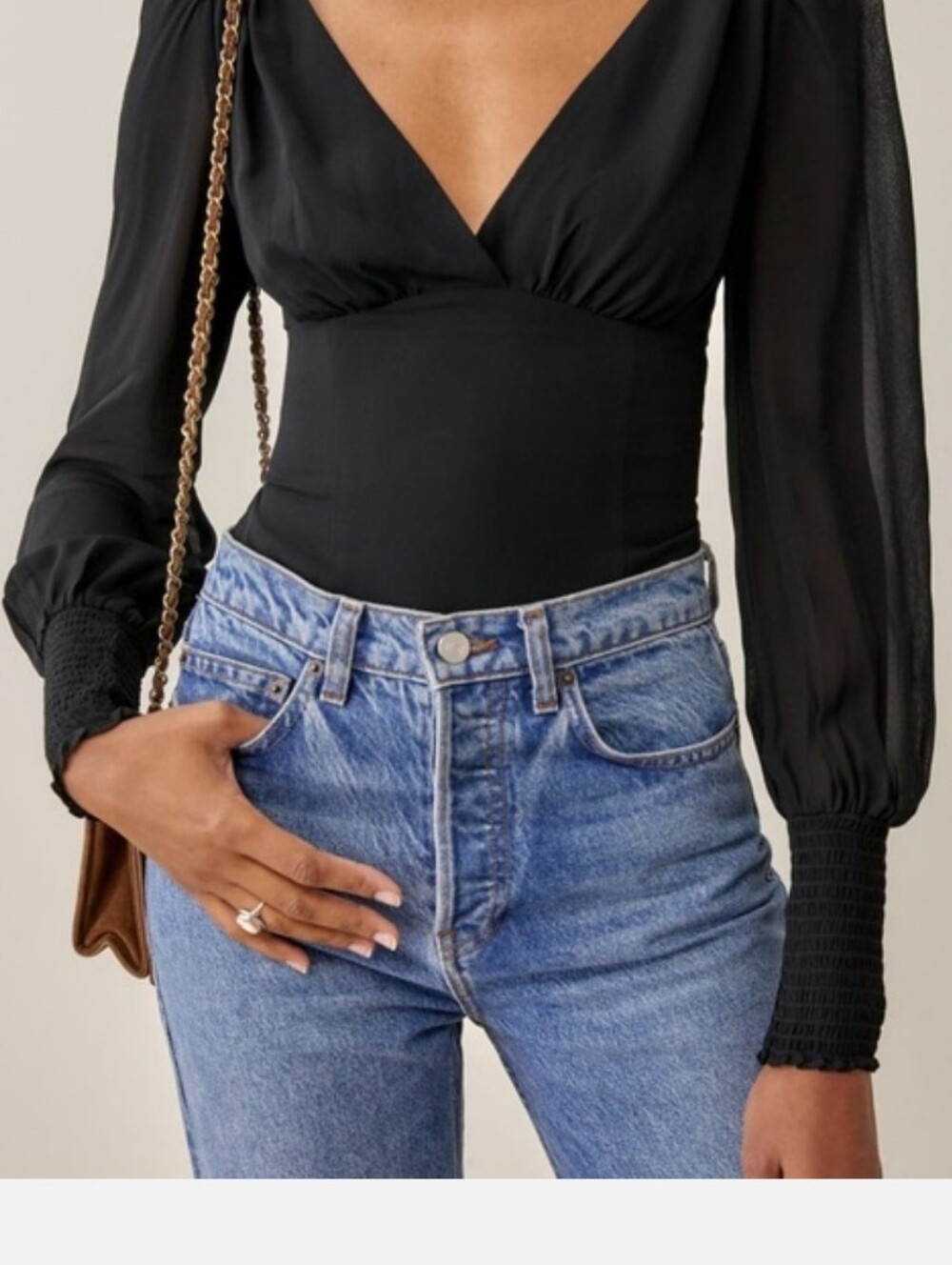 New Reformation Black Top 2